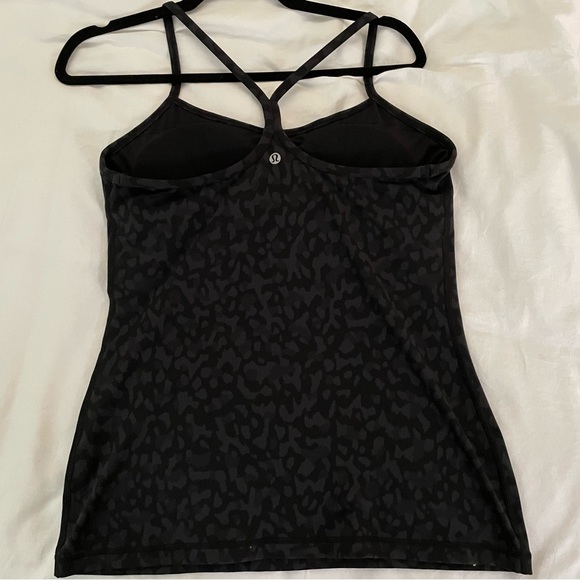 Lululemon Power Y Tank *Luon Formation Camo Deep Coal Multi 10 - Picture 8 of 13